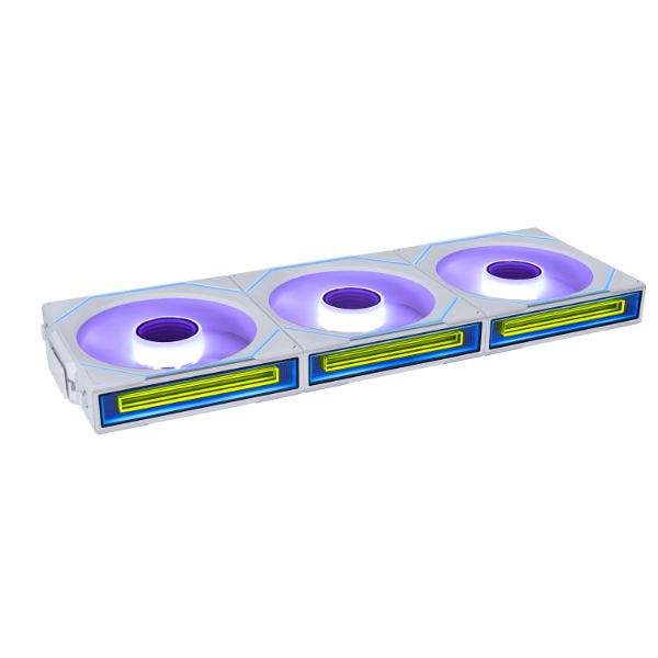 Lian Li UNI FAN SL-INF Wireless 120 Reversed Blade White (3 pack)