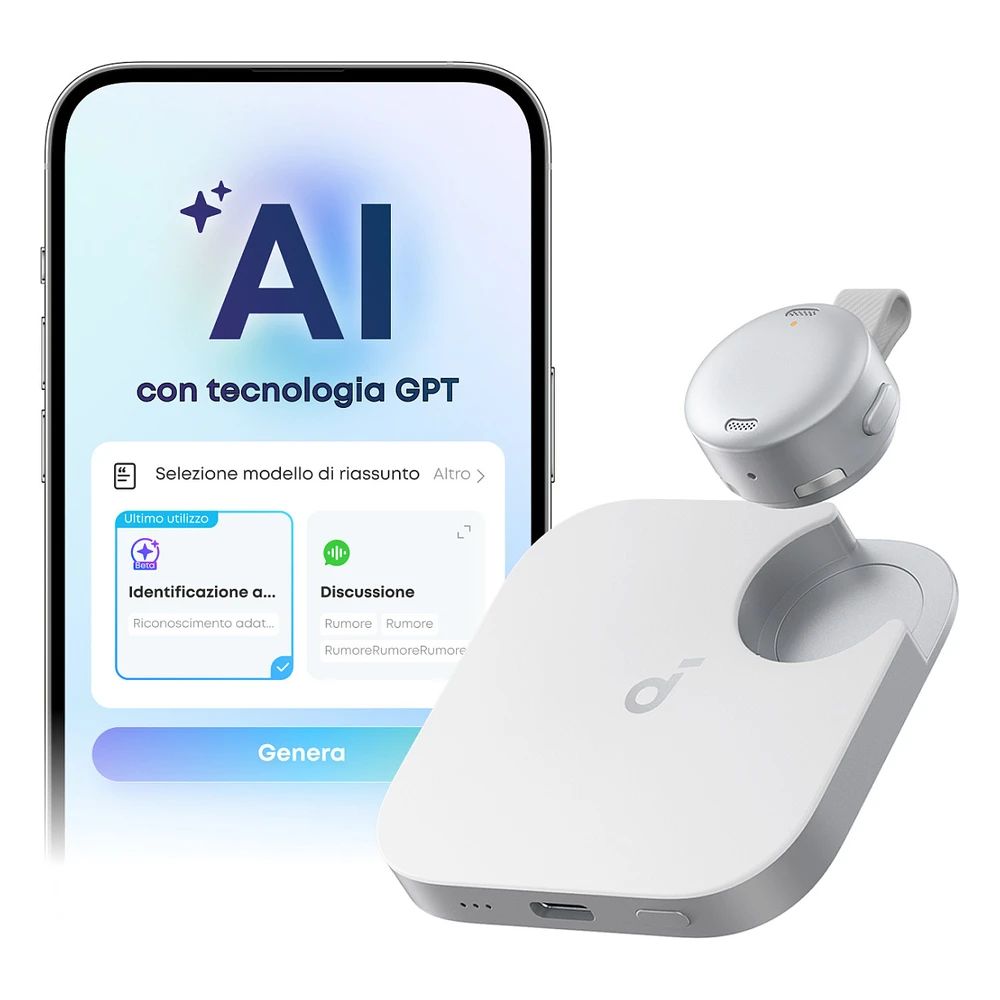 ANKER Soundcore Work Bluetooth Headset White