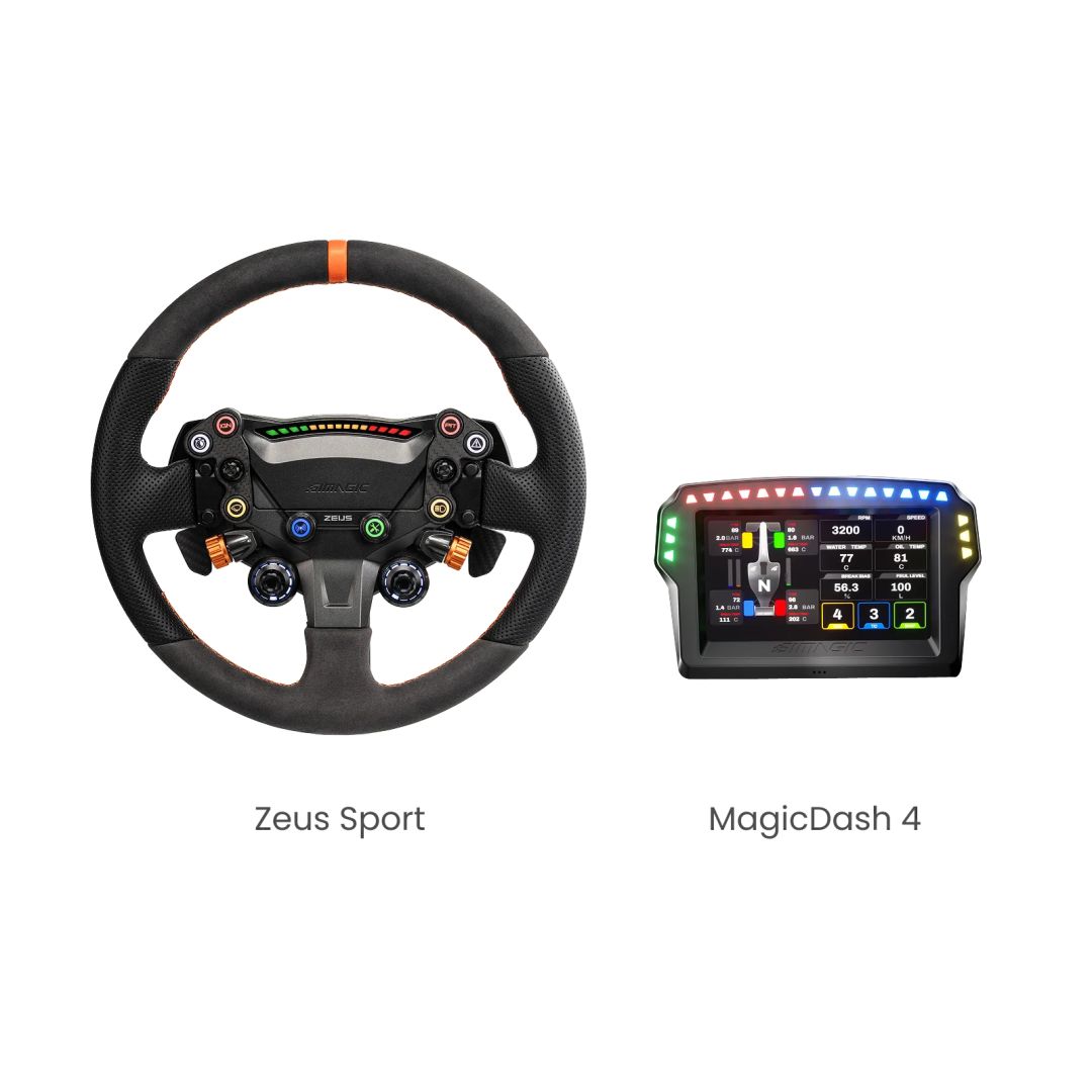 Simagic Zeus Sport (+MagicDash 4) Bundle (Önállóan nem használható!)