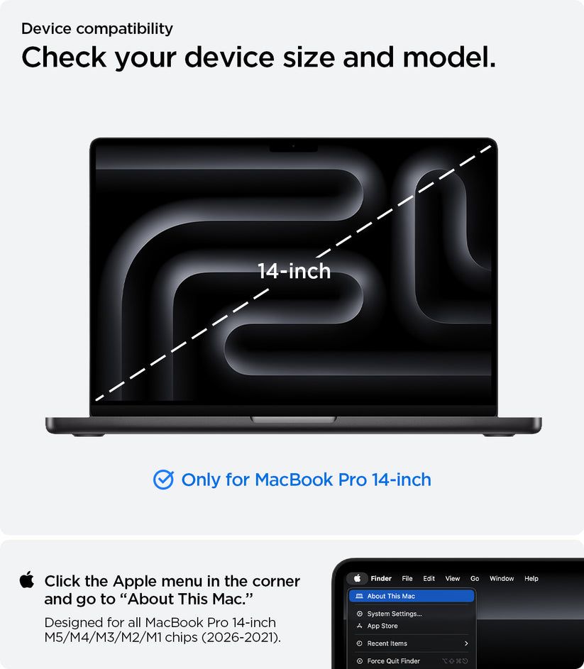 Spigen Urban Fit case for MacBook Pro 14