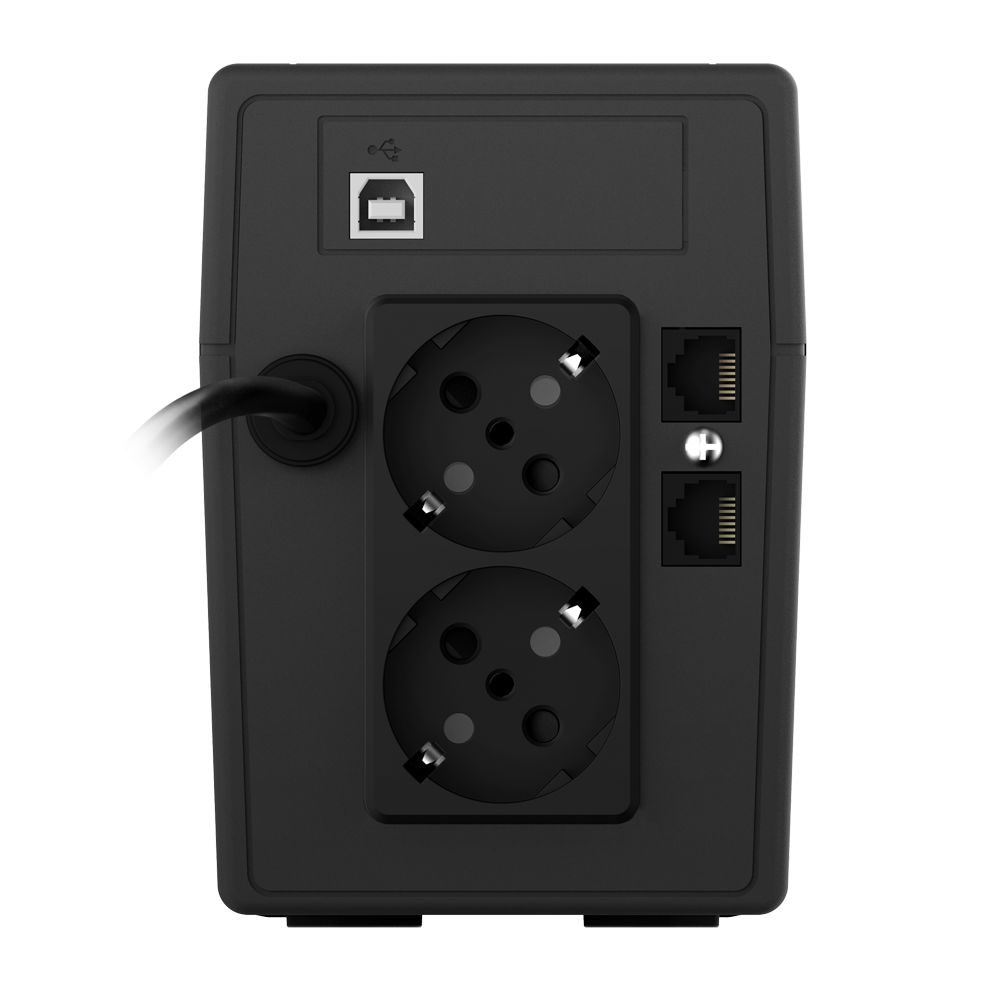 Njoy UPCMTLS665TCAAZ01B Cadu 650 LCD 600VA UPS