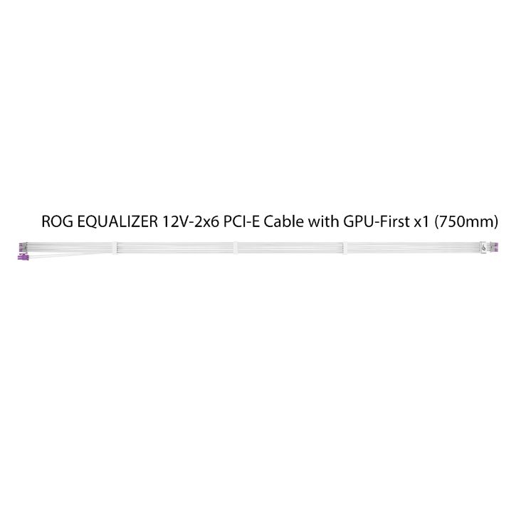 Asus ROG-EQUALIZER 12v-2x6 PCIe power cable White