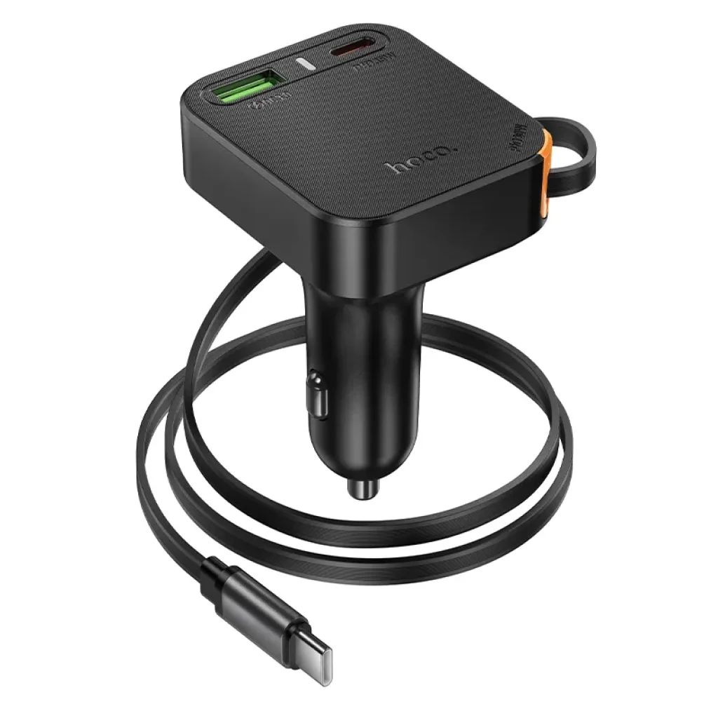 Hoco NZ18 Car Charger 65W Black