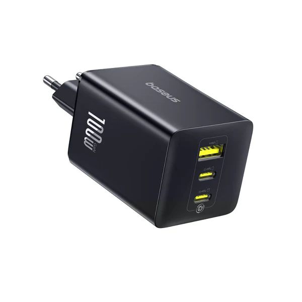 Baseus EnerFill FE11 Fast Charger 2C+U 100W Black