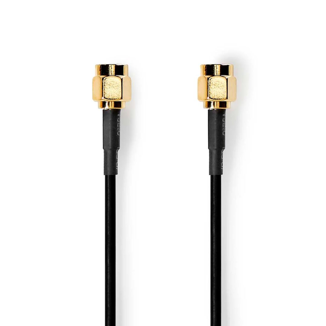 Nedis SMA Cable 2m Black