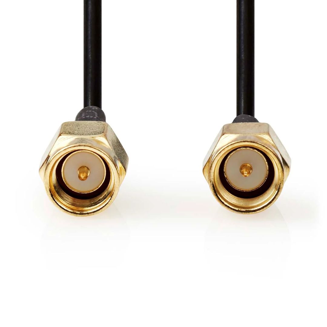 Nedis SMA Cable 2m Black