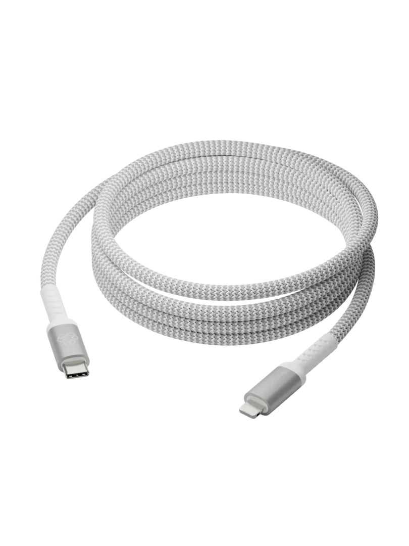 dbramante1928 re-charge Pro USB-C to Lightning Braided Cable 2m White