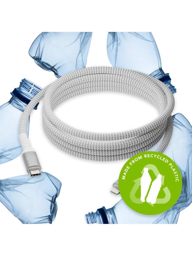 dbramante1928 re-charge Pro USB-C to Lightning Braided Cable 2m White