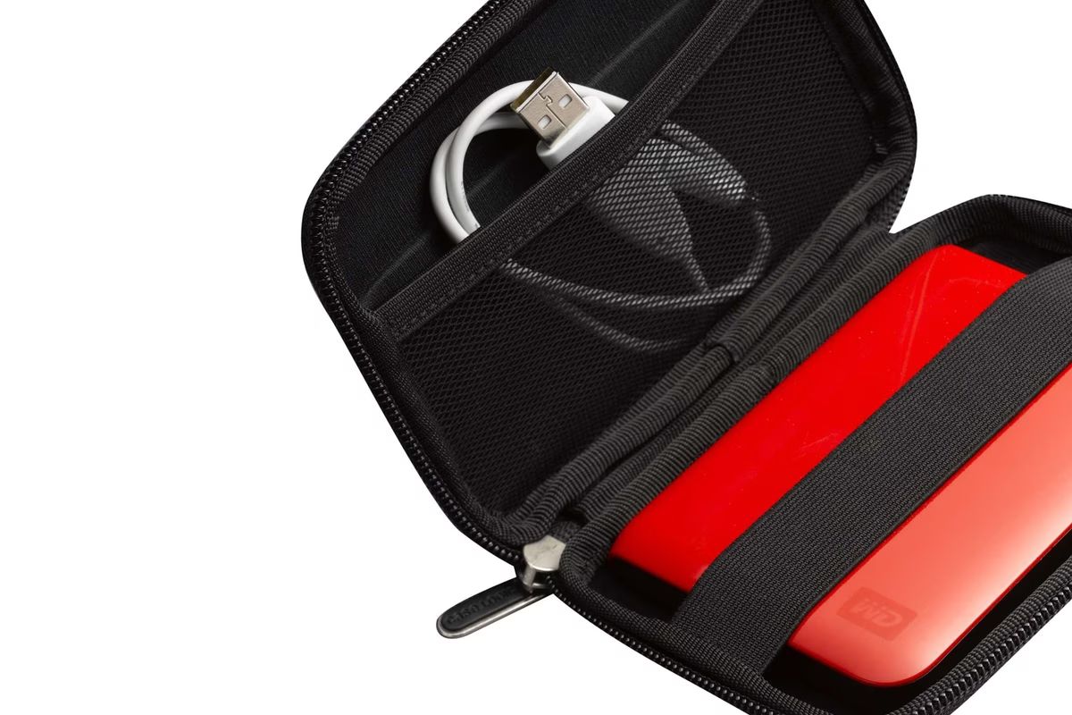 Case Logic Portable Hard Drive Case Black