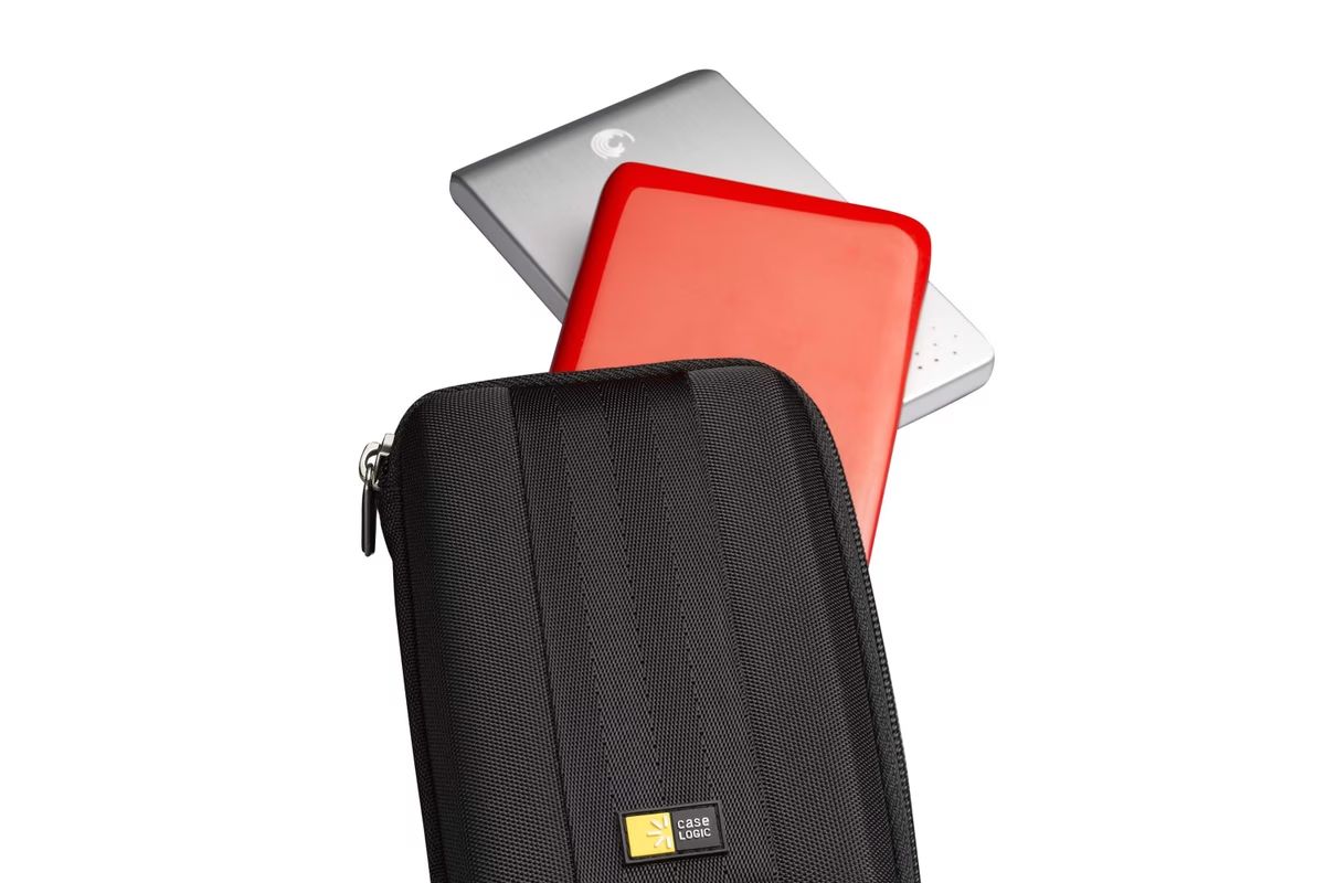 Case Logic Portable Hard Drive Case Black