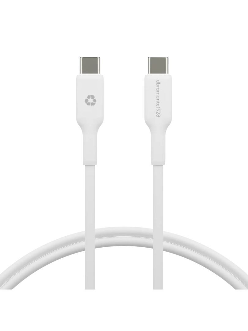 dbramante1928 re-charge USB-C to USB-C cable 1m White