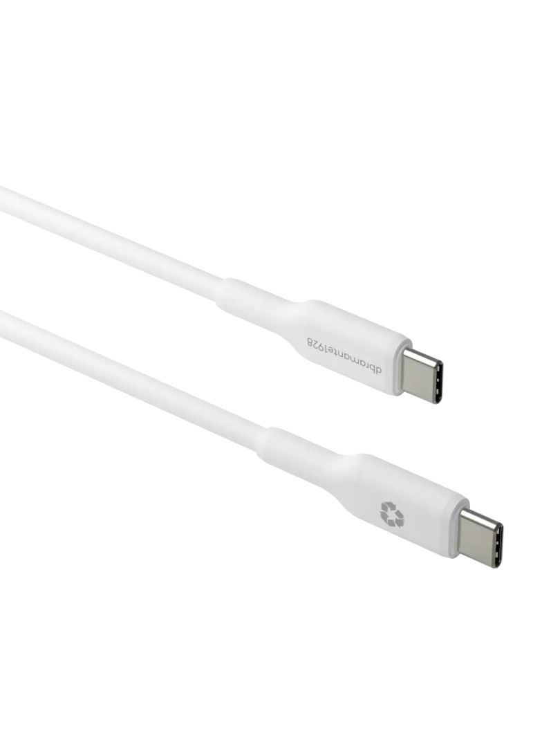 dbramante1928 re-charge USB-C to USB-C cable 1m White