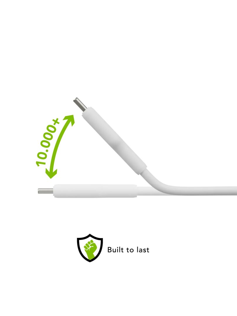 dbramante1928 re-charge USB-C to USB-C cable 1m White