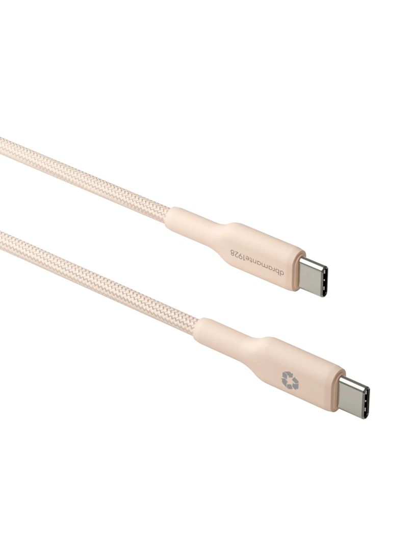 dbramante1928 re-charge USB-C to USB-C 60W PD cable 1,5m Beige