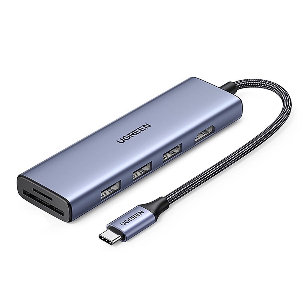 UGREEN CM511 20956A Interface Hub USB Type-C Silver