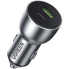 UGREEN Universal Cigar Lighter Fast Charging Silver