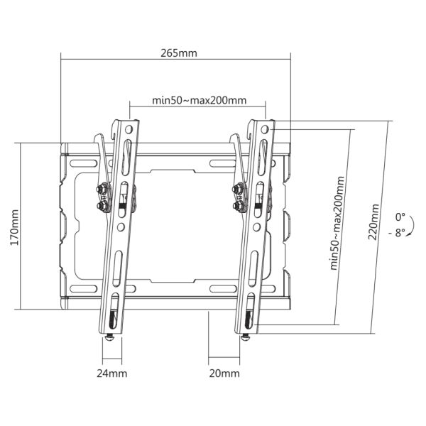 SBOX PLB-3422T-2  Wall mount 23