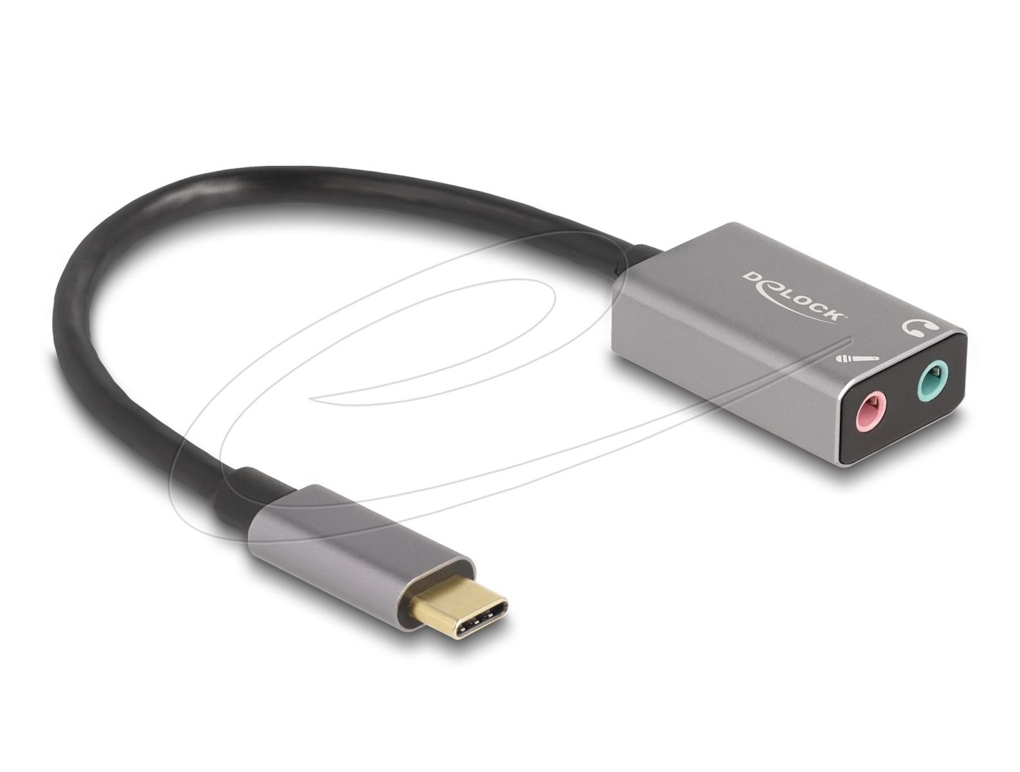 DeLock External USB-C Hangkártya
