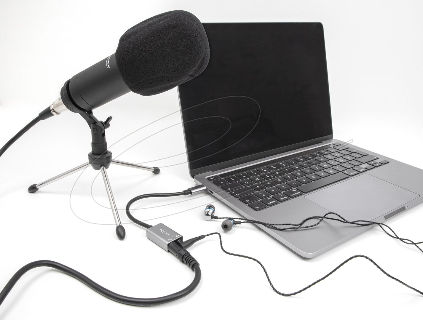 DeLock External USB-C Hangkártya