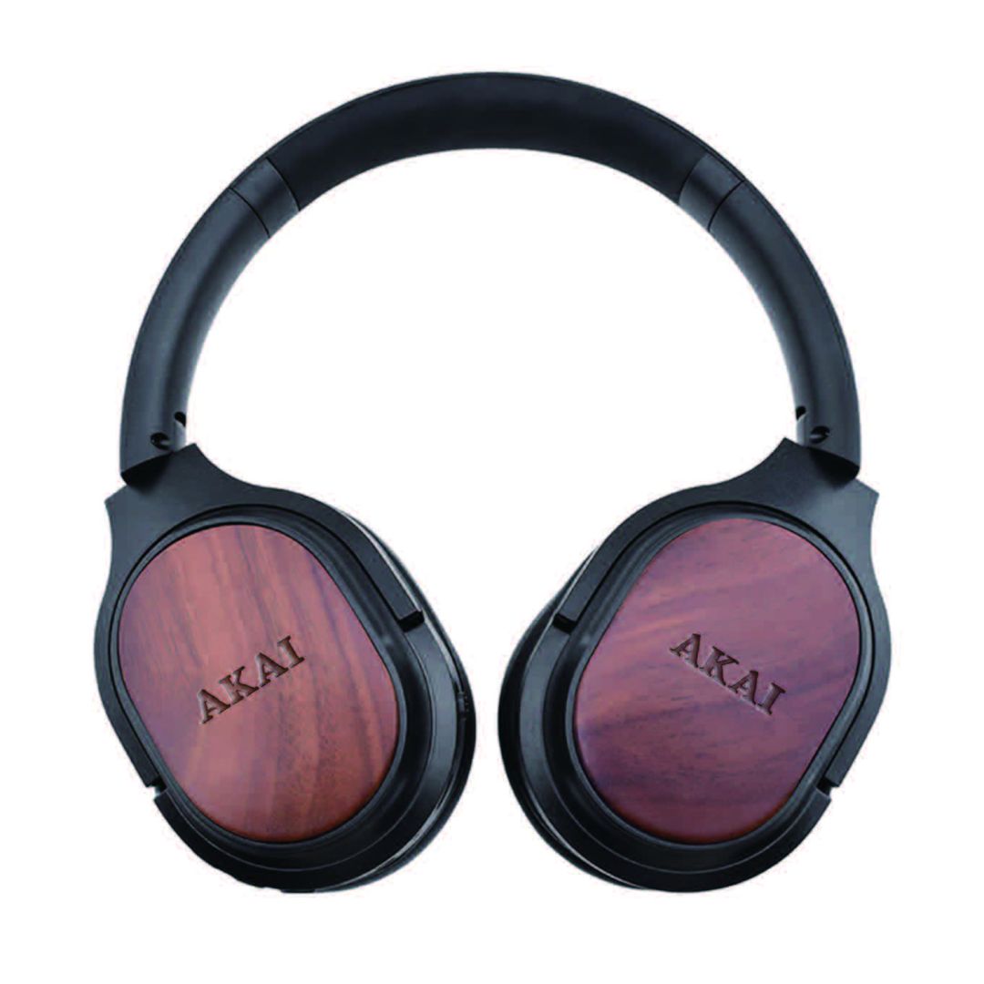 Akai Bamboo ANC Bluetooth Headset Black
