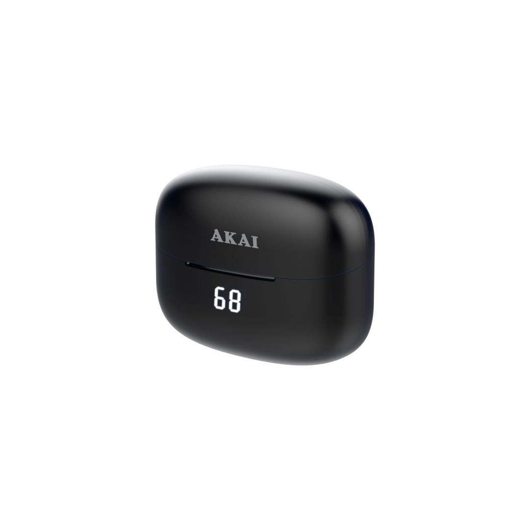 Akai BTE-J450AENC Bluetooth ANC Headset Black