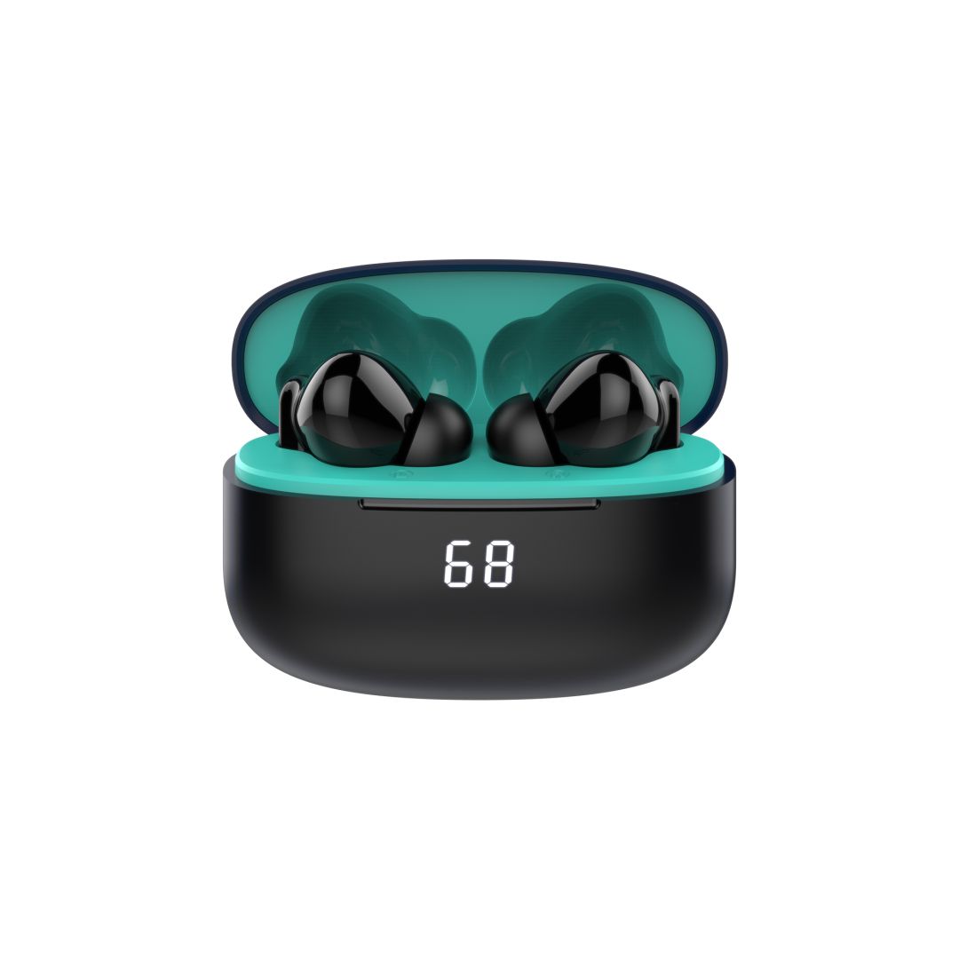 Akai BTE-J450AENC Bluetooth ANC Headset Black