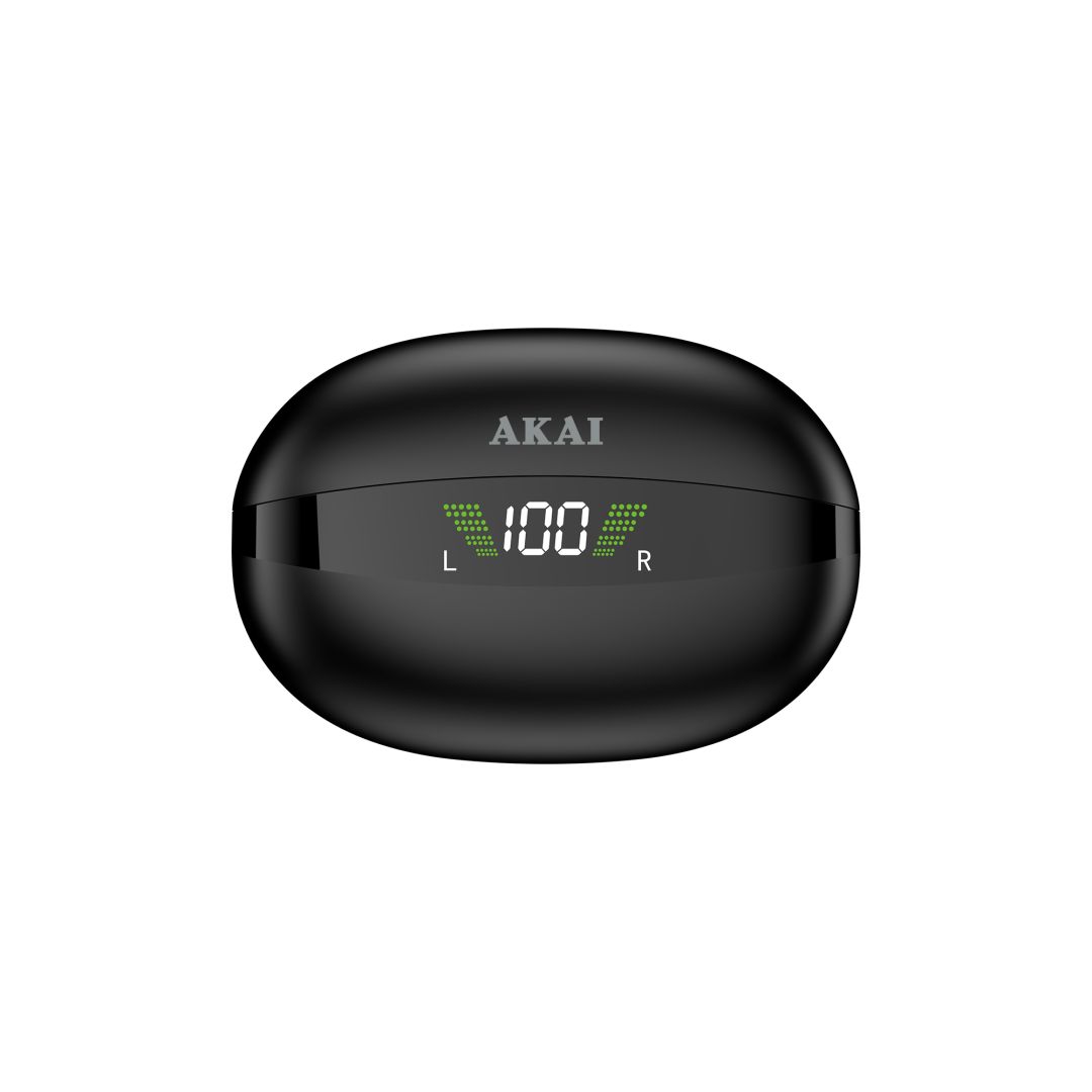 Akai BTE-J350 Bluetooth Headset Black