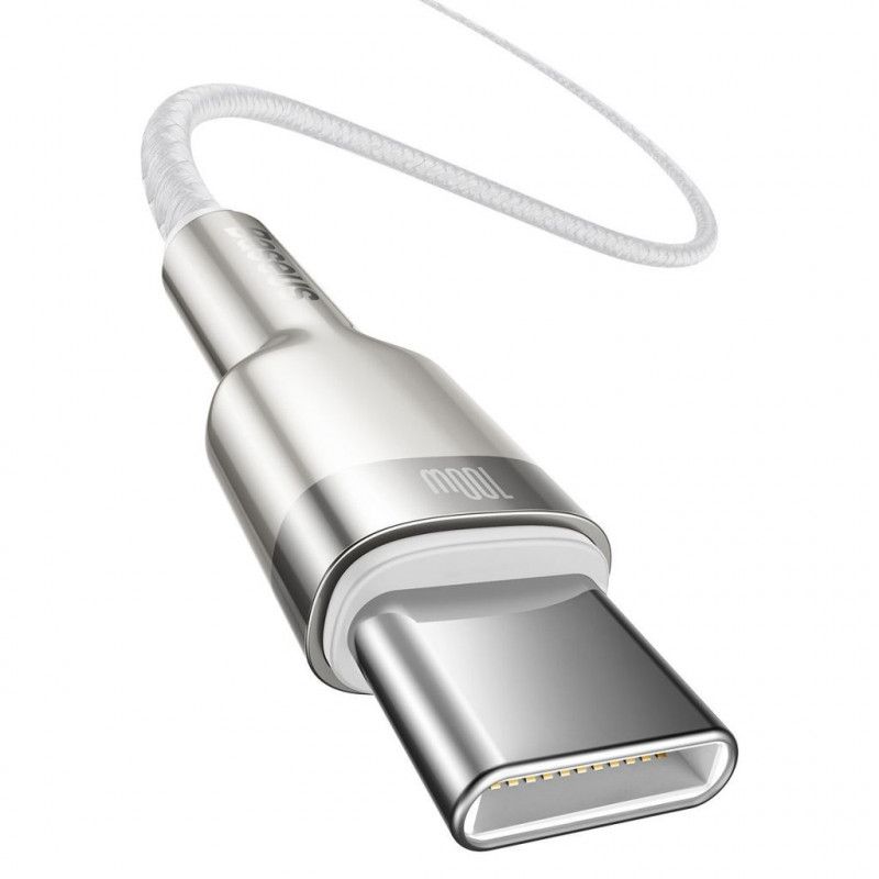 Baseus Cafule USB-C - USB-C Cable 100W 1m White