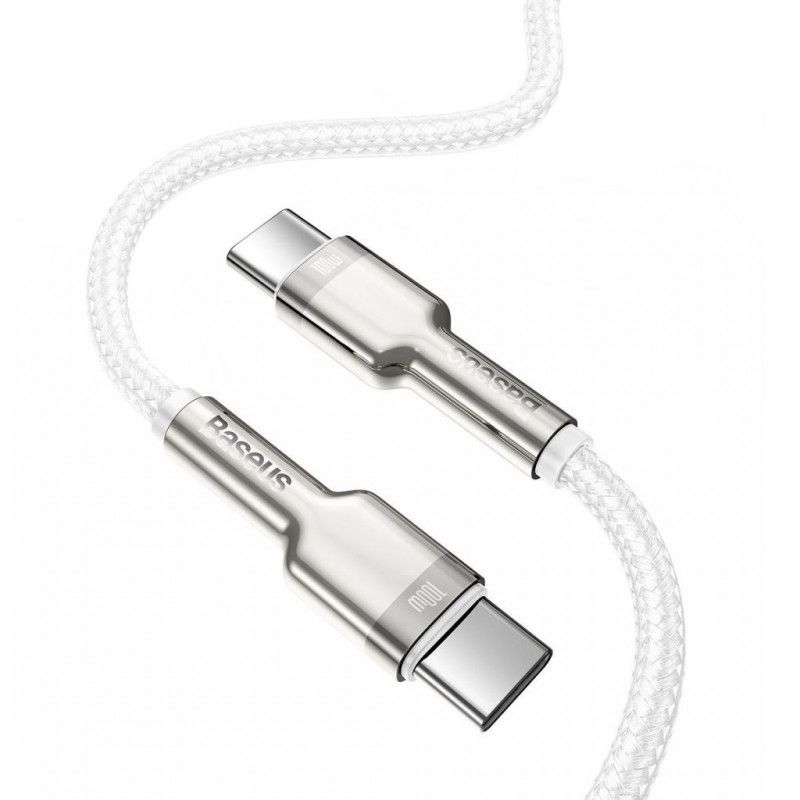 Baseus Cafule USB-C - USB-C Cable 100W 1m White