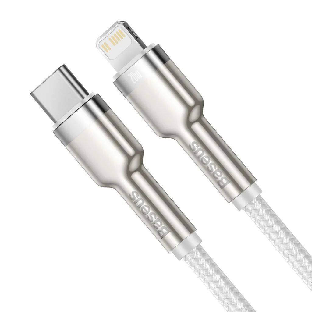 Baseus Cafule USB-C - Lightning Cable 20W 1m White