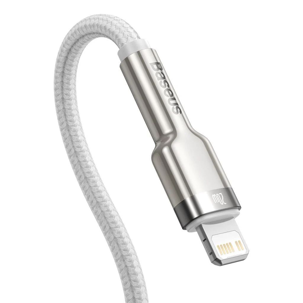 Baseus Cafule USB-C - Lightning Cable 20W 1m White