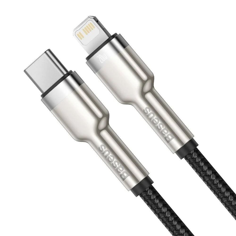 Baseus Cafule USB-C - Lightning Cable 20W 2m Black