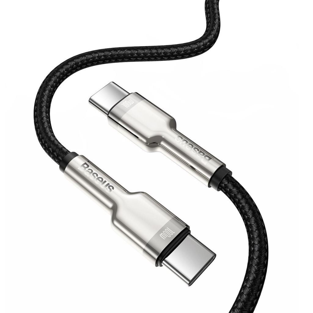 Baseus Cafule USB-C - USB-C Cable 100W 1m Black