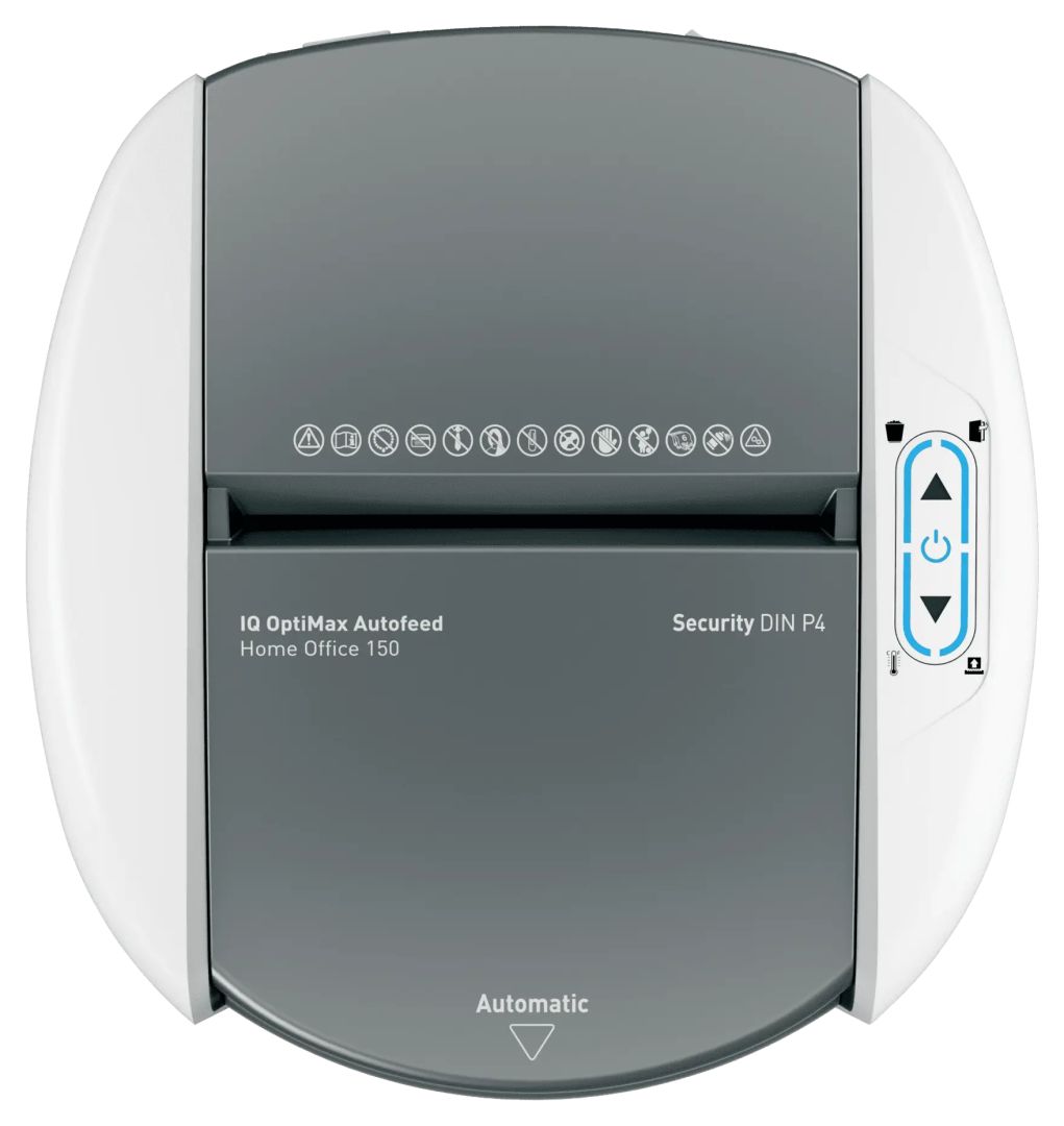Leitz IQ OptiMax Autofeed Home Office 150 P4 Iratmegsemmisítő White