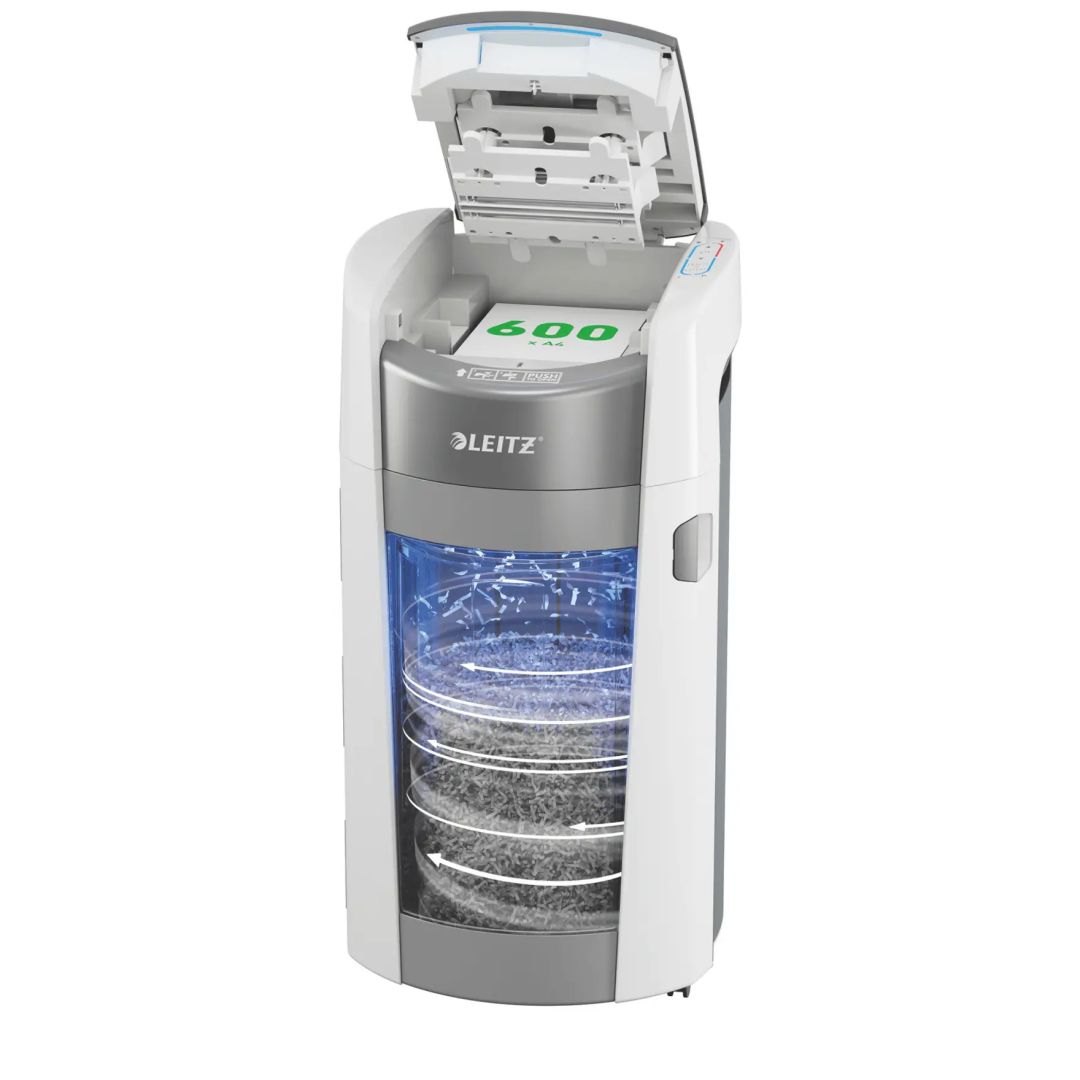 Leitz IQ OptiMax Autofeed Office Pro 600 P4 Iratmegsemmisítő White