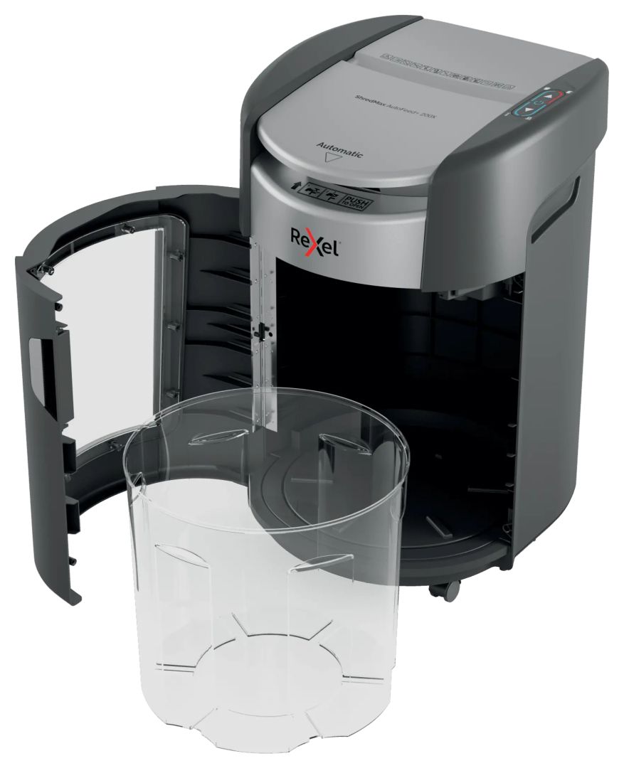 Rexel ShredMax AutoFeed+ 200X P4 Iratmegsemmisítő Black