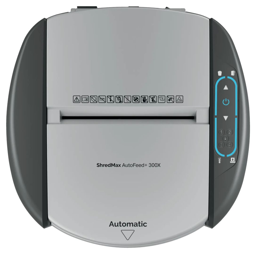 Rexel ShredMax AutoFeed+ 300X P4 Iratmegsemmisítő Black