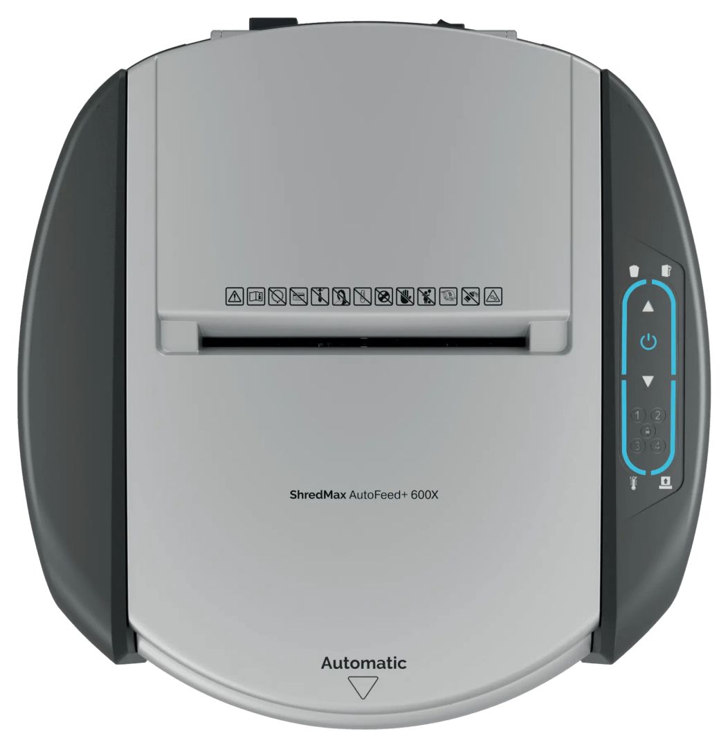Rexel ShredMax AutoFeed+ 600X P4 Iratmegsemmisítő Black