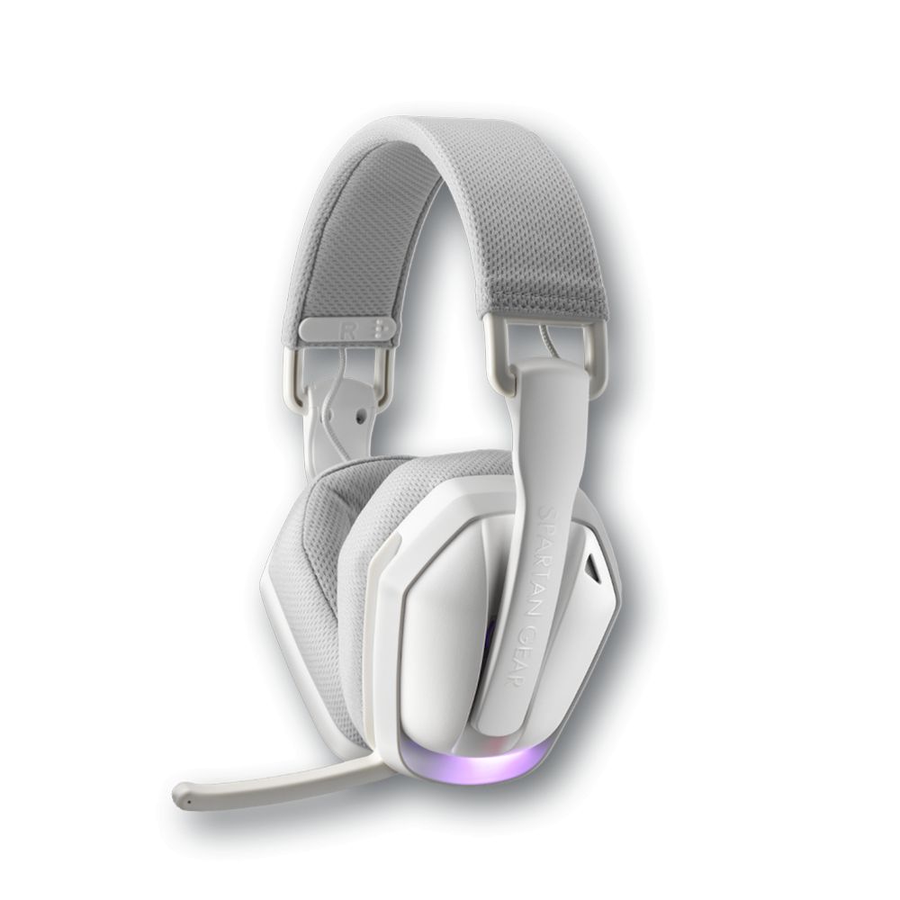 Spartan Gear Apollonis Wireless Bluetooth Gaming Headset White