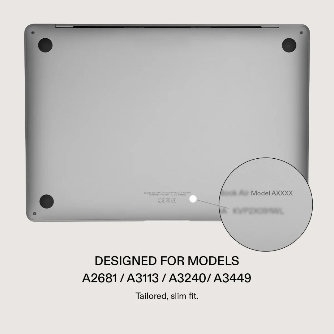 Burga Macbook Case for MacBook Air 13,6