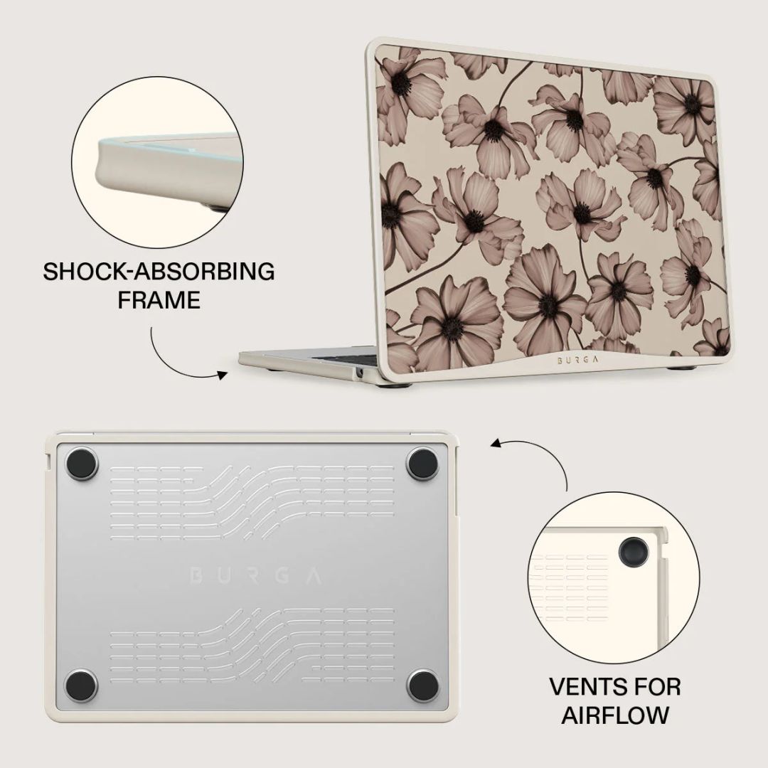 Burga Macbook Case for MacBook Air 13,6