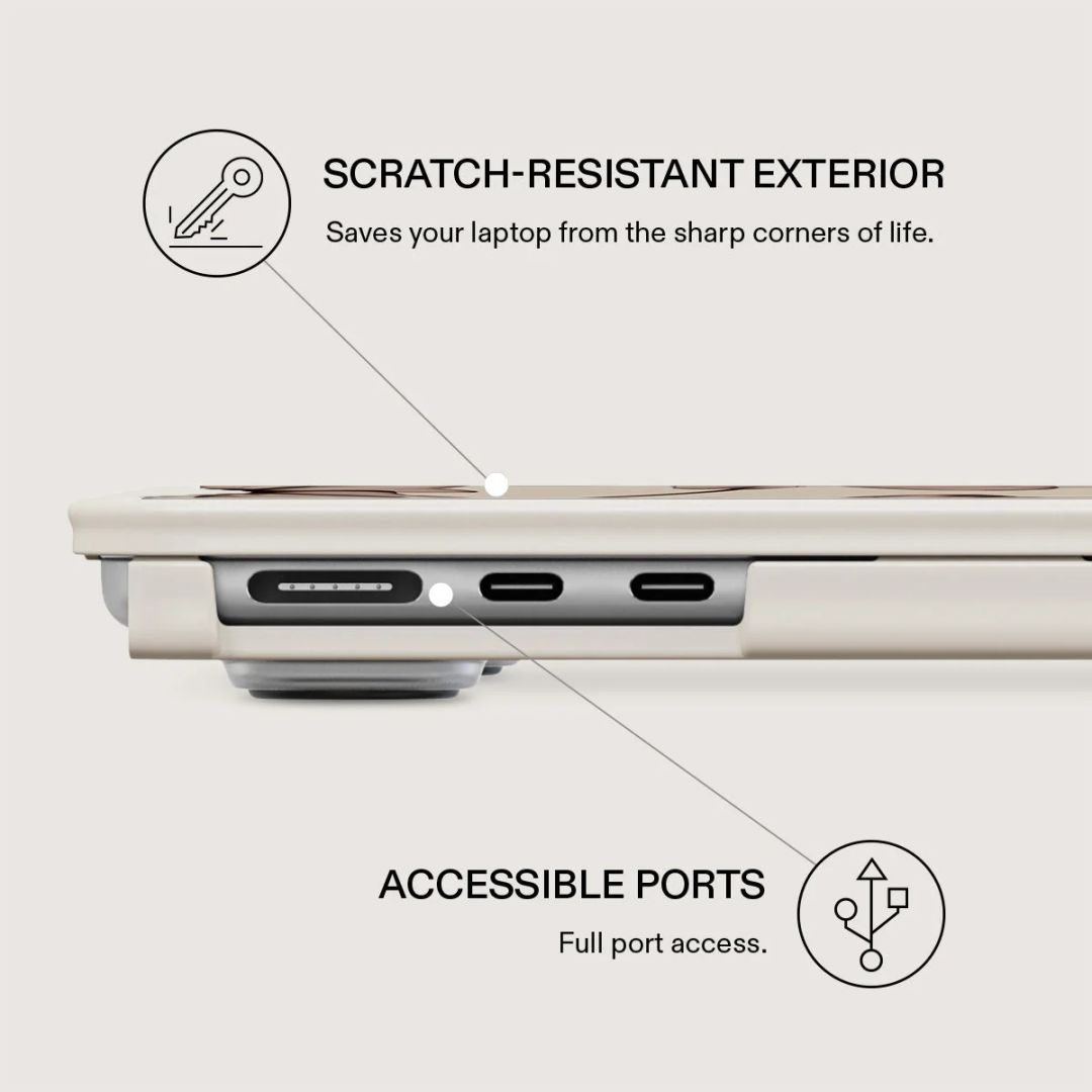 Burga Macbook Case for MacBook Air 13,6