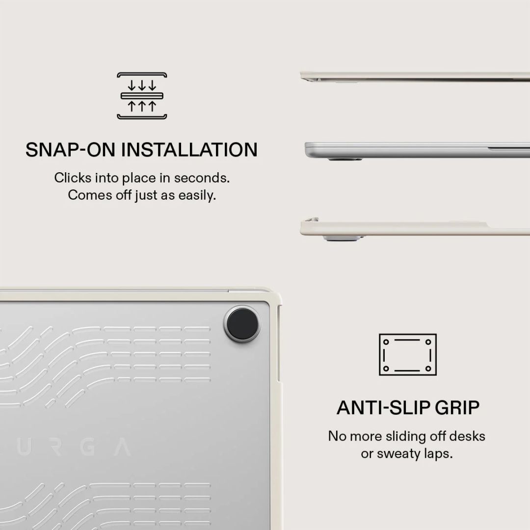 Burga Macbook Case for MacBook Air 13,6