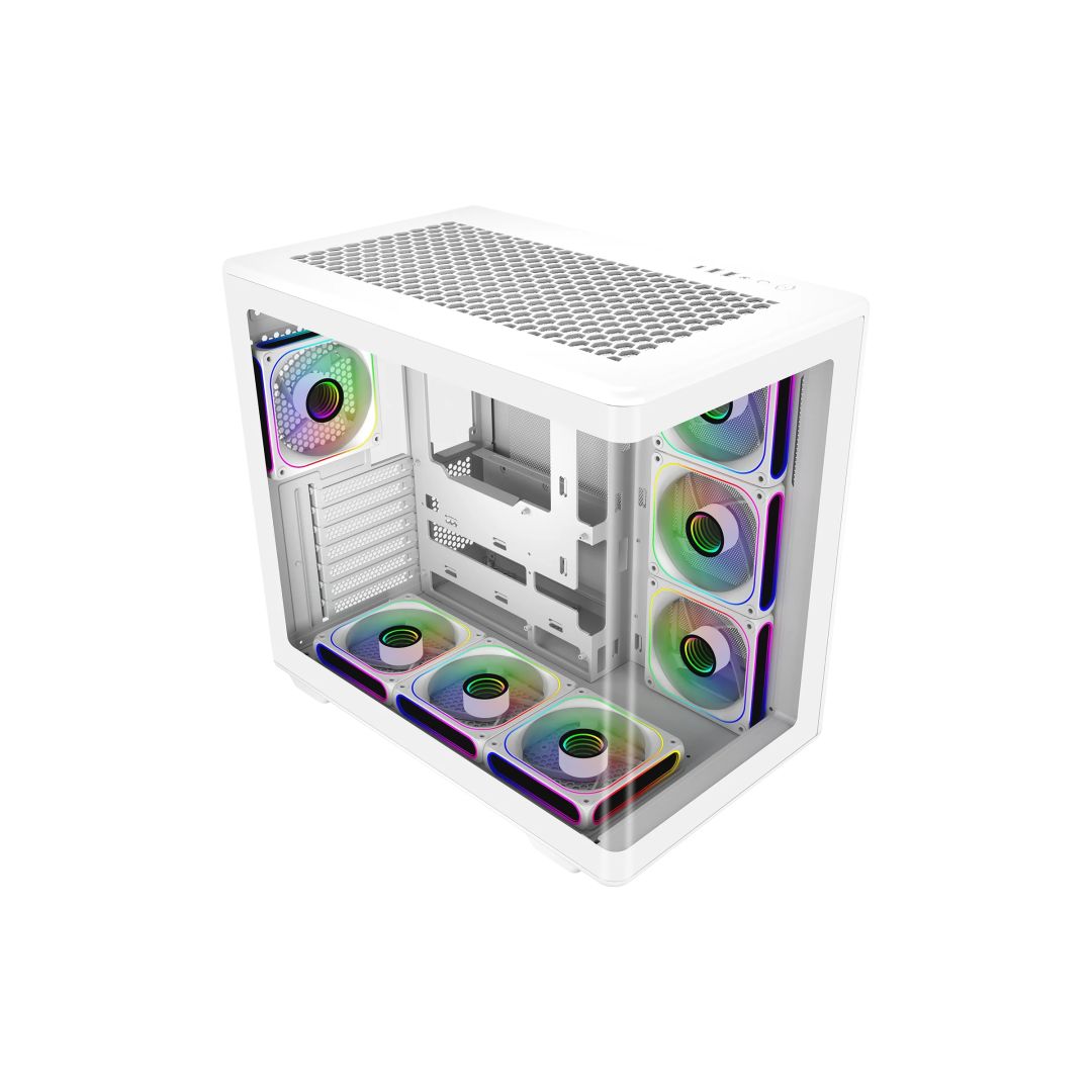Cooler Master Elite 600 Tempered Glass White