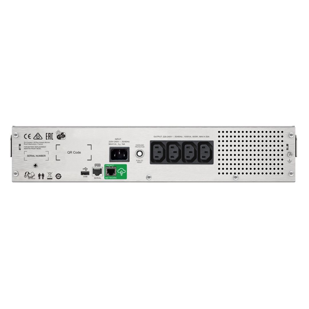 APC Smart-UPS C 2U Rack Mount LCD 1000VA UPS