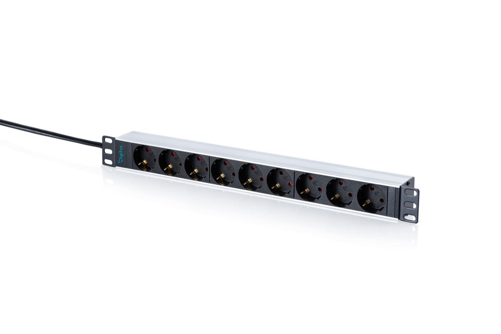 Digitus DN-95444 Túlfeszültségvédő 9DIN 2m Black/White