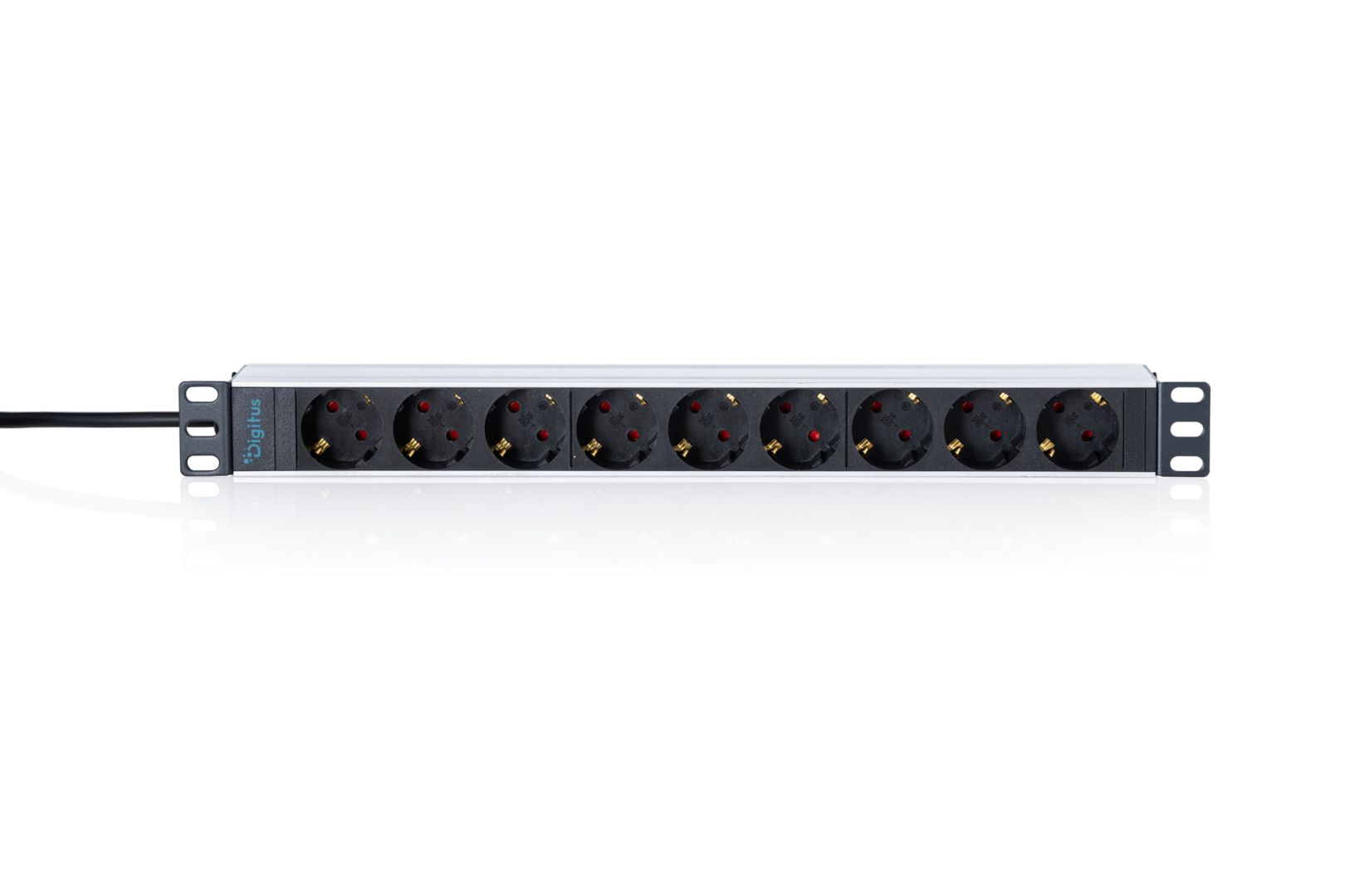 Digitus DN-95444 Túlfeszültségvédő 9DIN 2m Black/White