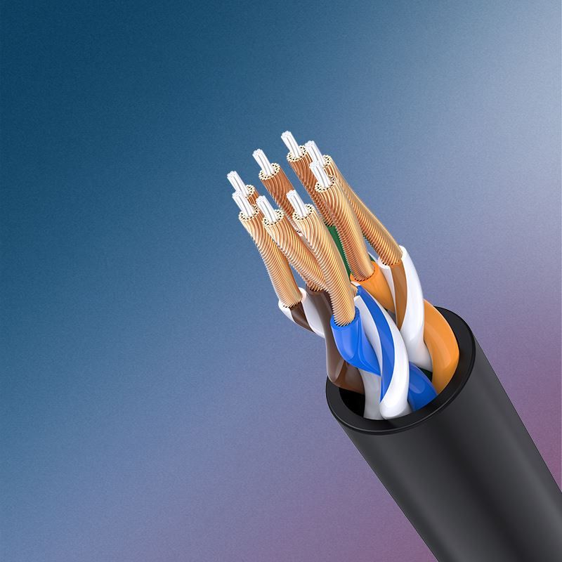 UGREEN CAT6A U-UTP Patch Cable 2m Black