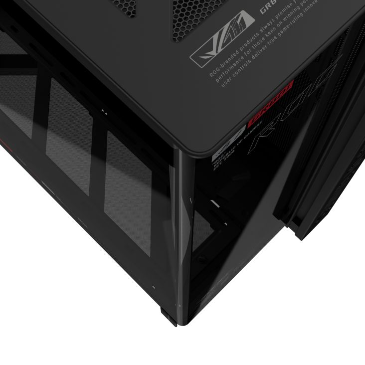 Asus ROG Cronox GR801 ARGB Tempered Glass Black