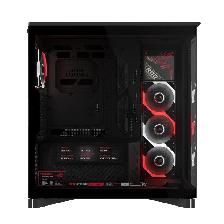 Asus ROG Cronox GR801 ARGB Tempered Glass Black